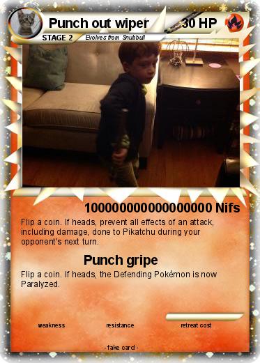 Pokemon Punch out wiper