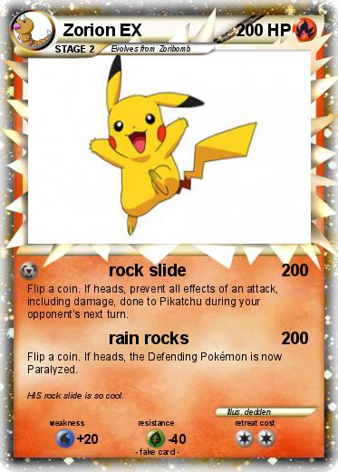 Pokemon Zorion EX