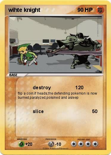 Pokemon wihte knight