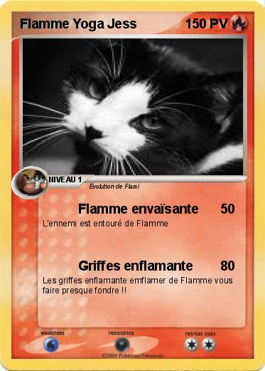 Pokemon Flamme Yoga Jess