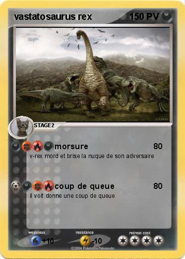 Pokemon vastatosaurus rex