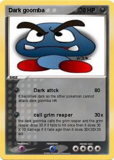 Pokemon Dark goomba