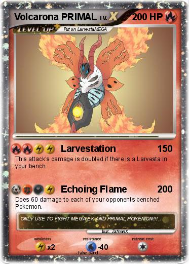 Pokemon Volcarona PRIMAL