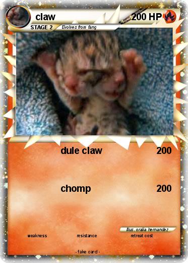 Pokemon claw