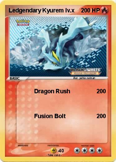 Pokemon Ledgendary Kyurem lv.x