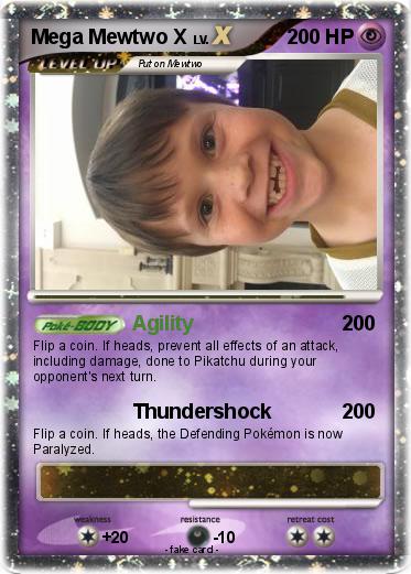 Pokemon Mega Mewtwo X