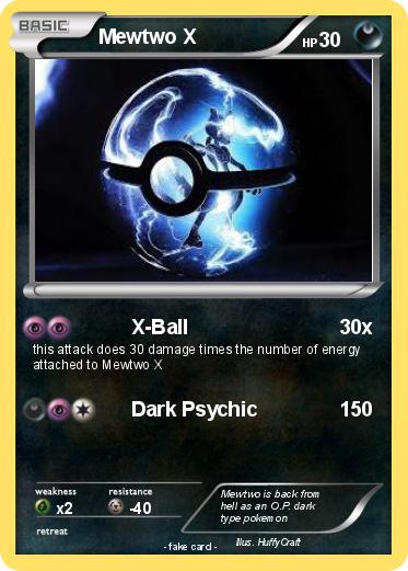 Pokemon Mewtwo X