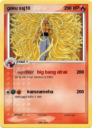 Pokemon goku ssj10