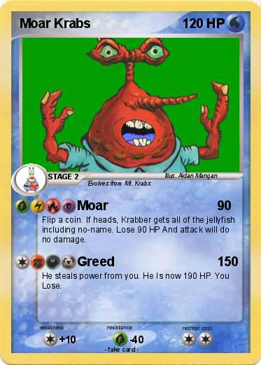 Pokemon Moar Krabs