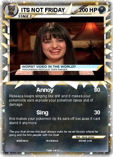 Pokemon ITS NOT FRIDAY