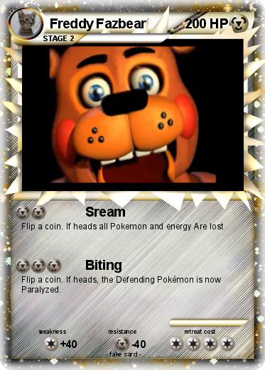 Pokemon Freddy Fazbear
