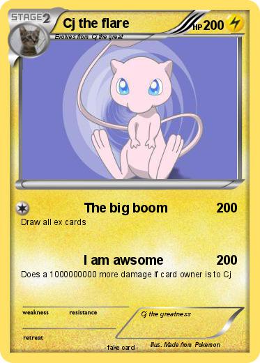 Pokemon Cj the flare