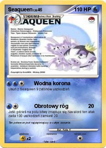 Pokemon Seaqueen
