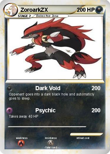 Pokemon ZoroarkZX