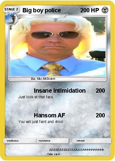 Pokemon Big boy police