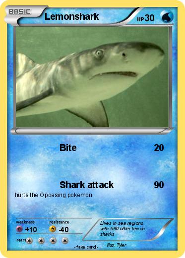Pokemon Lemonshark