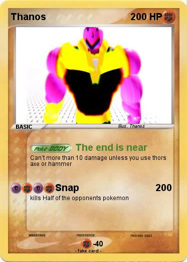 Pokemon Thanos