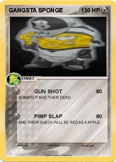 Pokemon GANGSTA SPONGE
