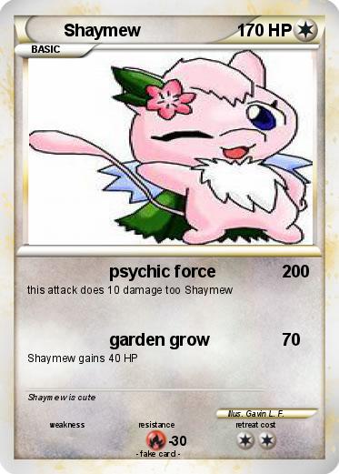 Pokemon Shaymew