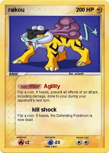 Pokemon raikou