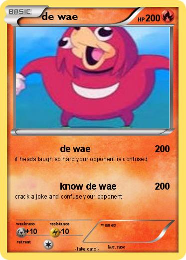 Pokemon de wae