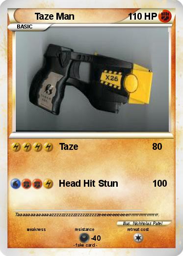 Pokemon Taze Man