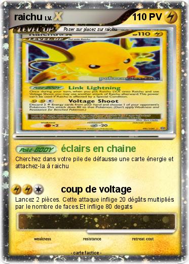 Pokemon raichu