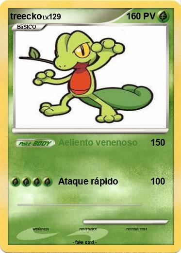 Pokemon treecko