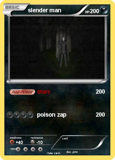 Pokemon slender man