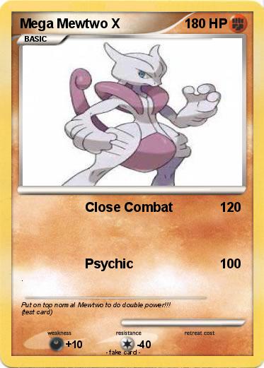 Pokemon Mega Mewtwo X