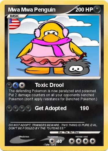 Pokemon Mwa Mwa Penguin