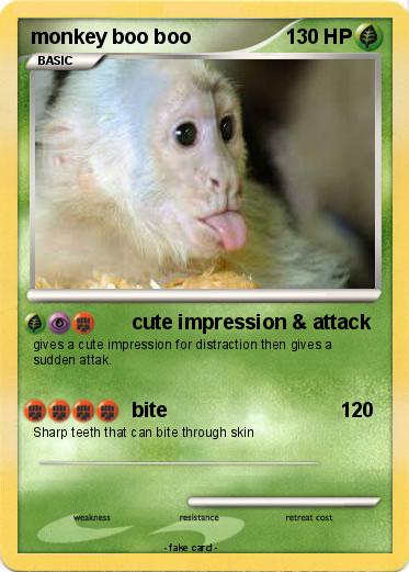 Pokemon monkey boo boo