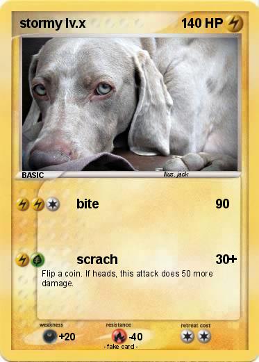 Pokemon stormy lv.x