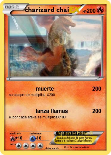 Pokemon charizard chai