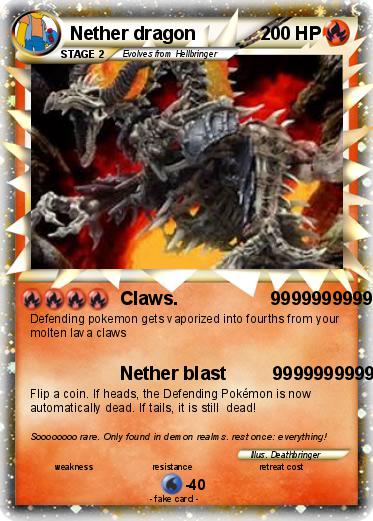 Pokemon Nether dragon