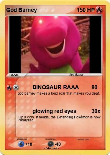 Pokemon God Barney