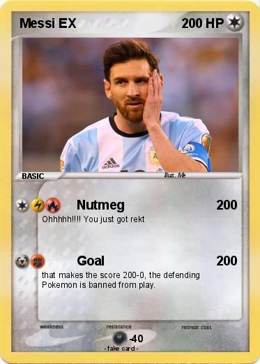 Pokemon Messi EX