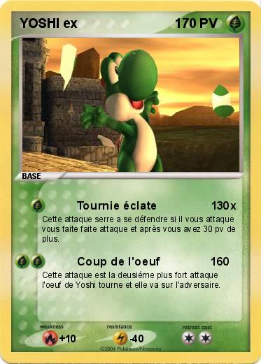 Pokemon YOSHI ex                           1   