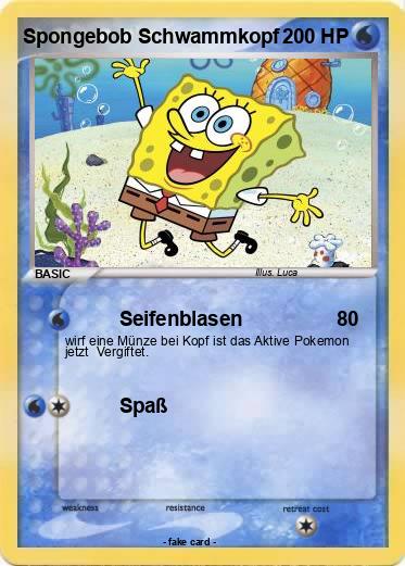 Pokemon Spongebob Schwammkopf
