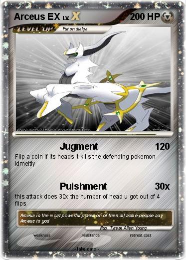 Pokemon Arceus EX