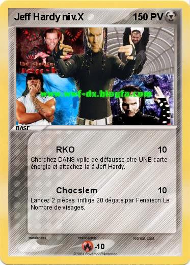 Pokemon Jeff Hardy niv.X             