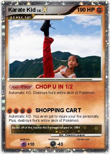 Pokemon Karate Kid