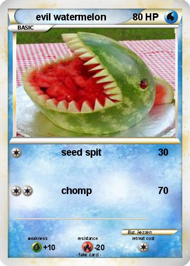 Pokemon evil watermelon