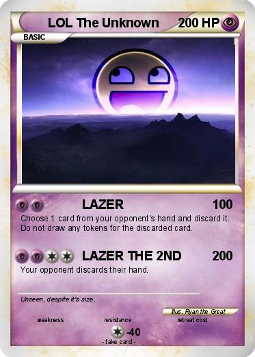 Pokemon LOL The Unknown