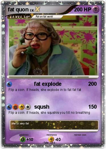 Pokemon fat quon