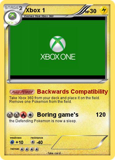 Pokemon Xbox 1