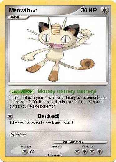 Pokemon Meowth