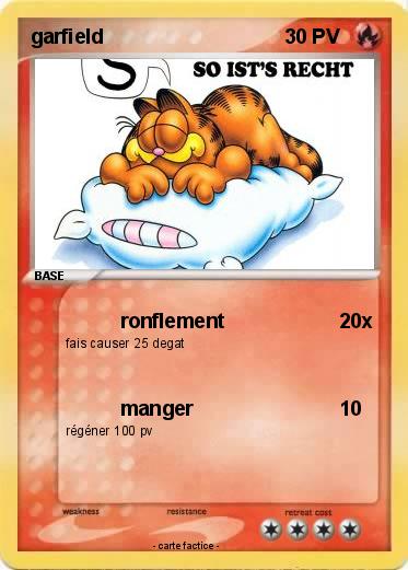Pokemon garfield