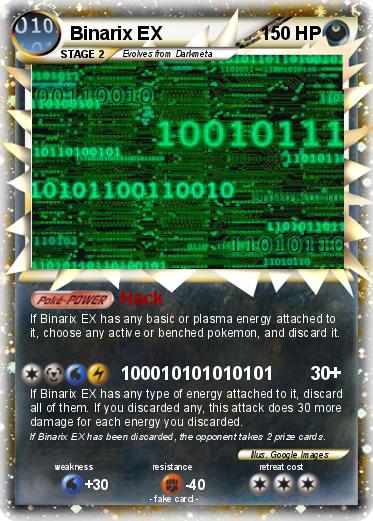Pokemon Binarix EX