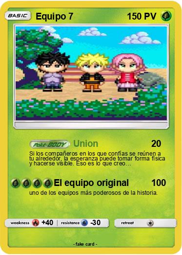 Pokemon Equipo 7